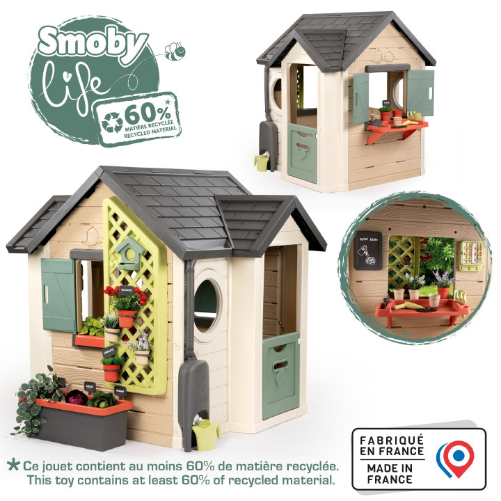 Smoby Life Spielhaus Garten